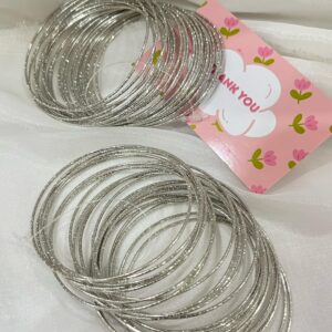 Silver Simple choorian Set