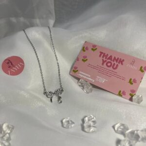 Bow Silver Pendant