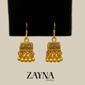 Bali Jhumka-Golden