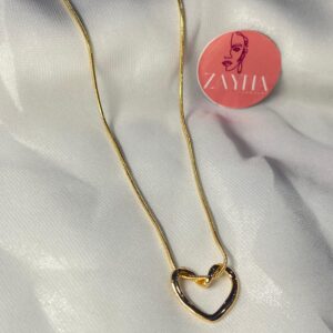 Heart-Shaped Pendants-Golden