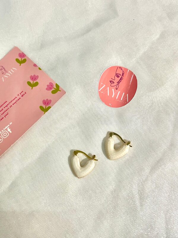 White-Heart Studs