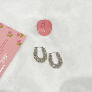 Silver-Roop Earing