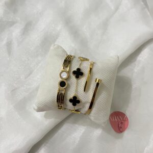 Golden Stainless Steel Bracelet-4