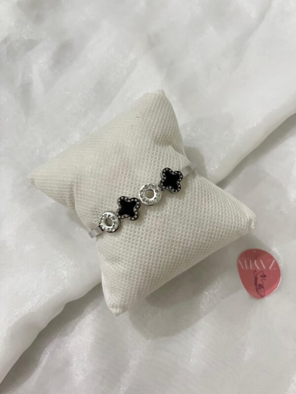 Silver Stainless Steel Bracelet-3
