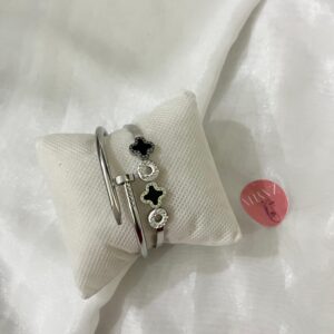 Silver Stainless Steel Bracelet-2