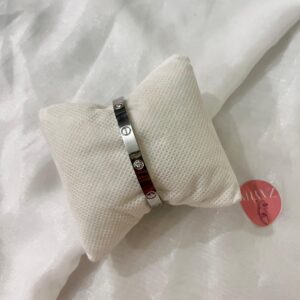Silver Stainless Steel Bracelet-1