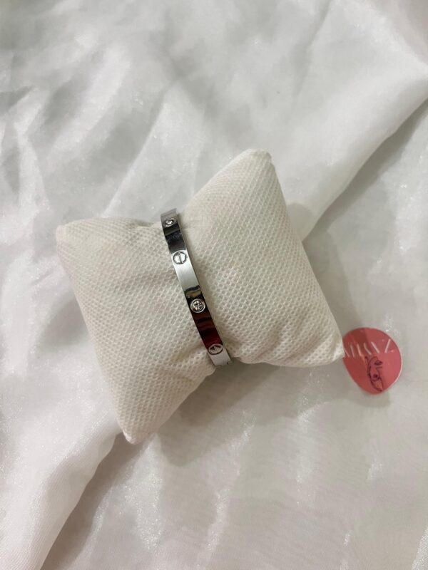 Silver Stainless Steel Bracelet-1