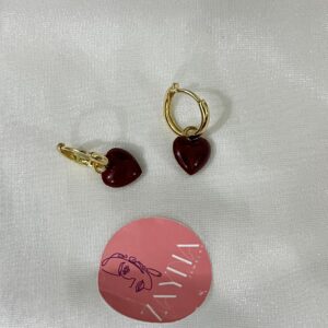 Mahroon Bali Earing