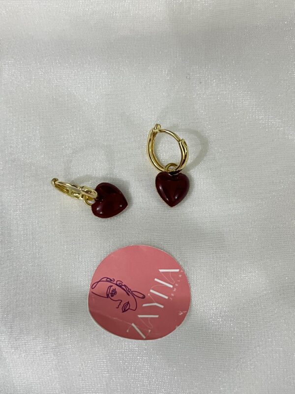 Mahroon Bali Earing
