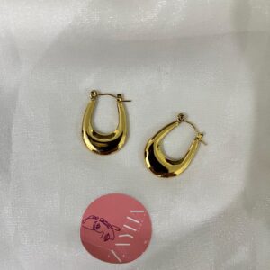 Minimalist Small chunky Hoops