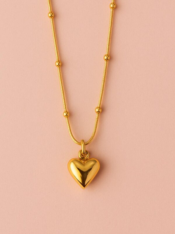 Golden heart Pendent
